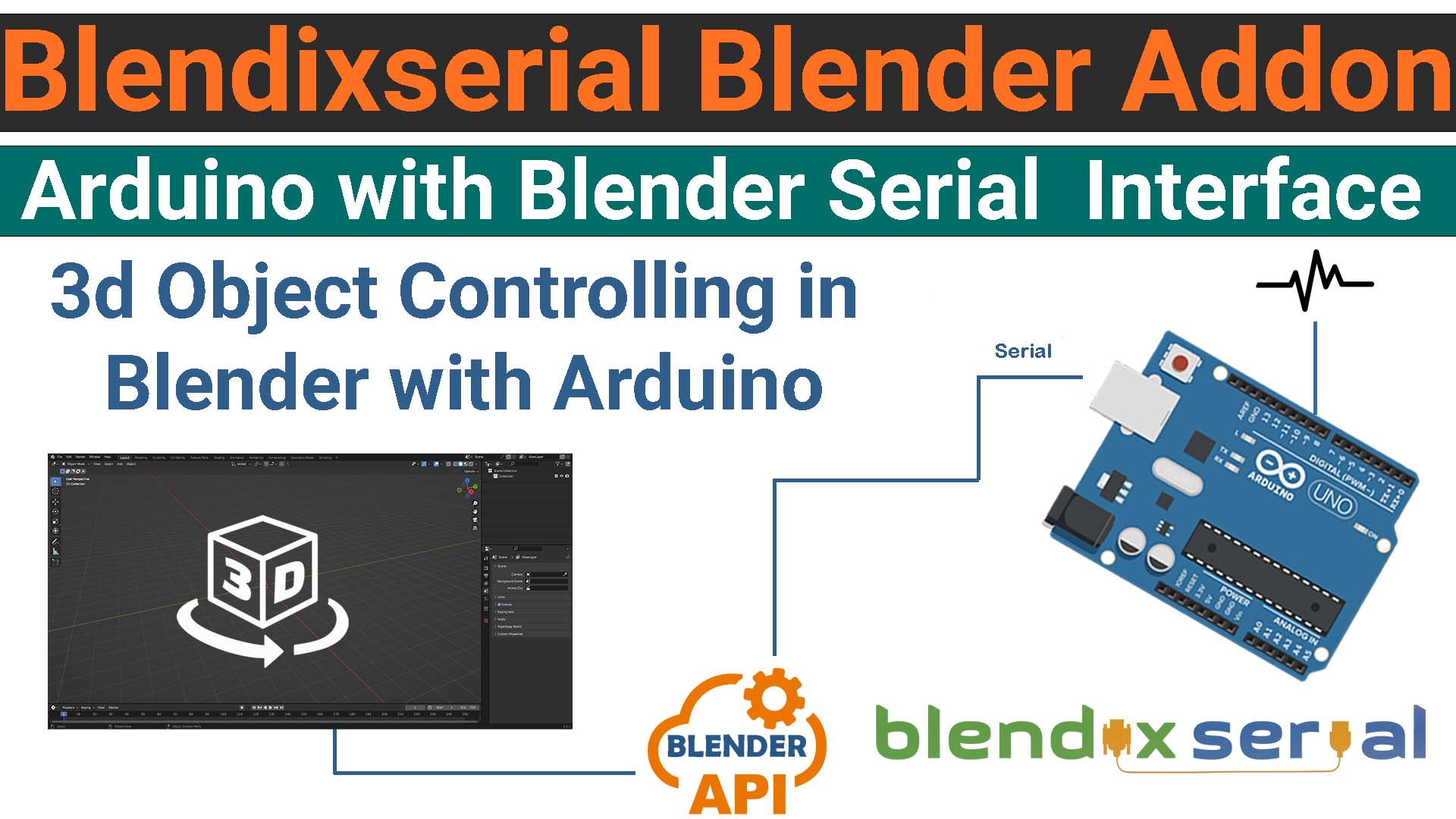 You are currently viewing Integrating Arduino and Blender for  3D Object Control | Step-by-Step Guide