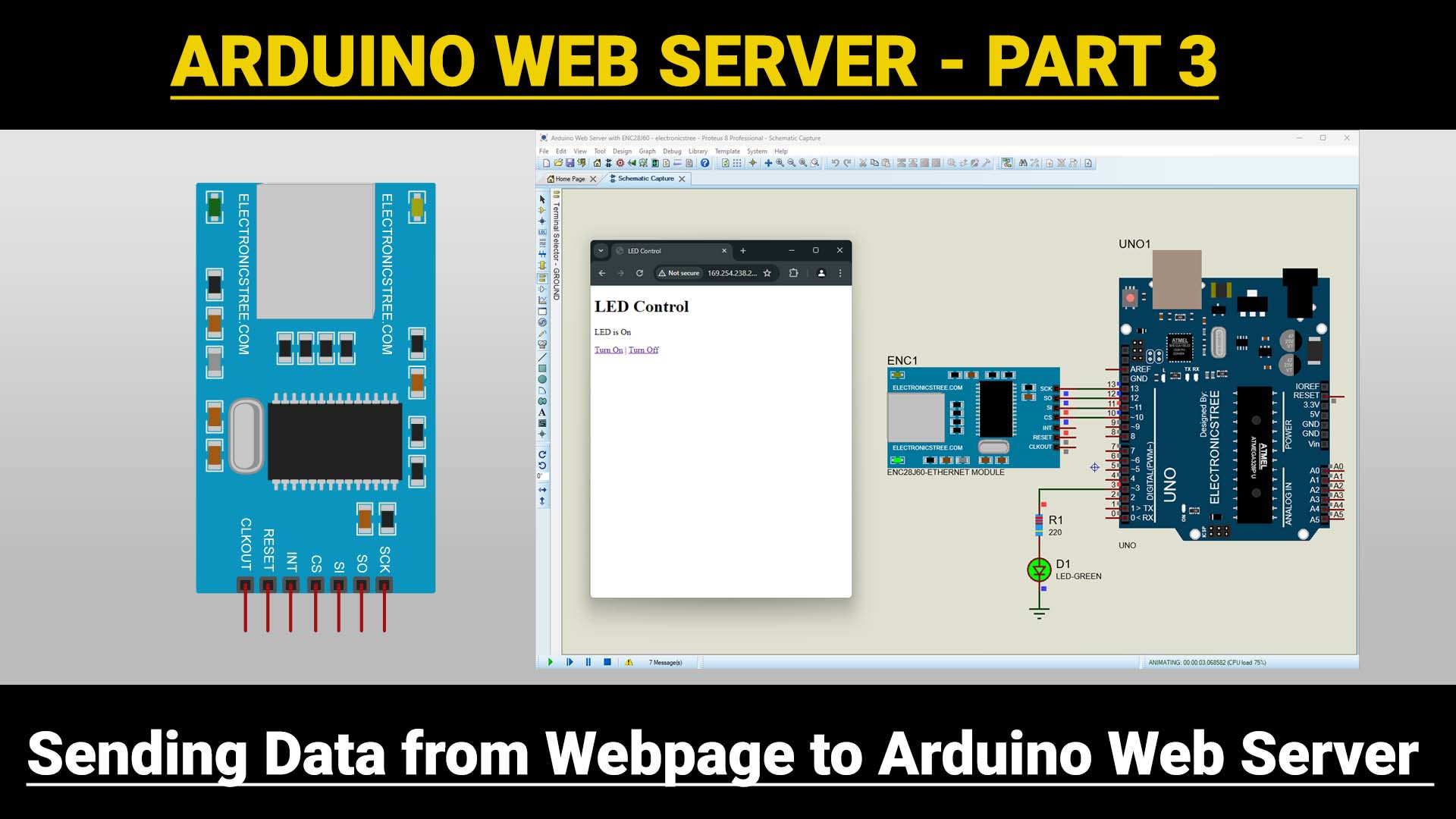 You are currently viewing Creating an Easy Arduino Web Server in Proteus without ESP8266 Boards – Part3