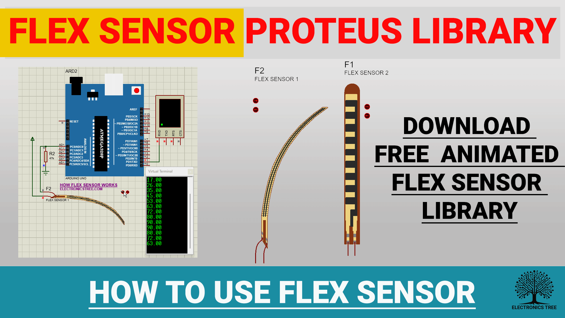 You are currently viewing New Flex Sensor Proteus 8 Library: Easy Guide for Use With Arduino