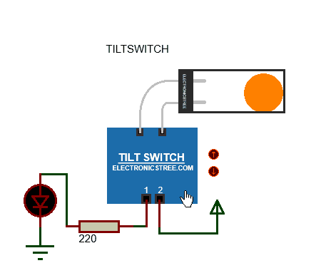 Ball Tilt Switch Sensor