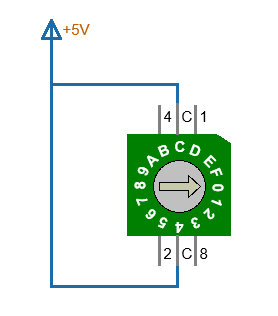BCD Switch Pins