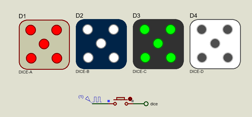 Dice Library Simulation