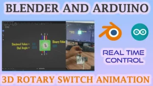 Read more about the article 3D Rotary Switch Animation for Arduino Projects: Easy Blender Tutorial
