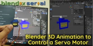 Read more about the article Using Blender 3D Animation to Control a Servo Motor for Dynamic Movements