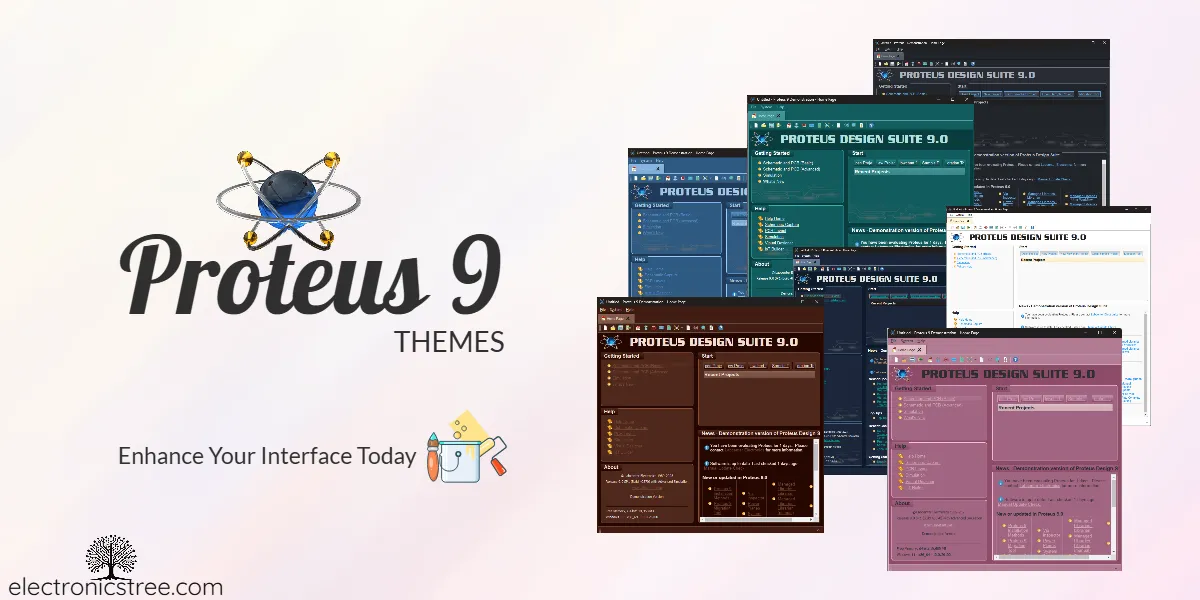 Proteus 9 Themes - Electronicstree
