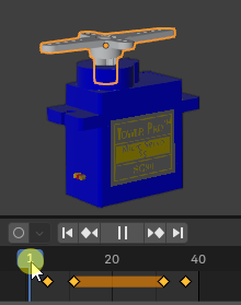 Servo Motor Animation