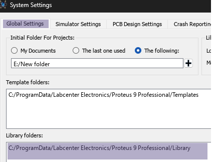 Proteus Library Download - Path