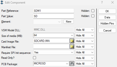 SD Card Module Card Image File