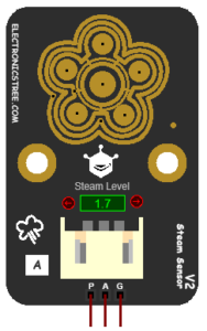 Proteus Steam Sensor Simulation Model