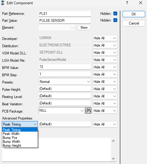 Pulse Sensor Modes and Manual Control